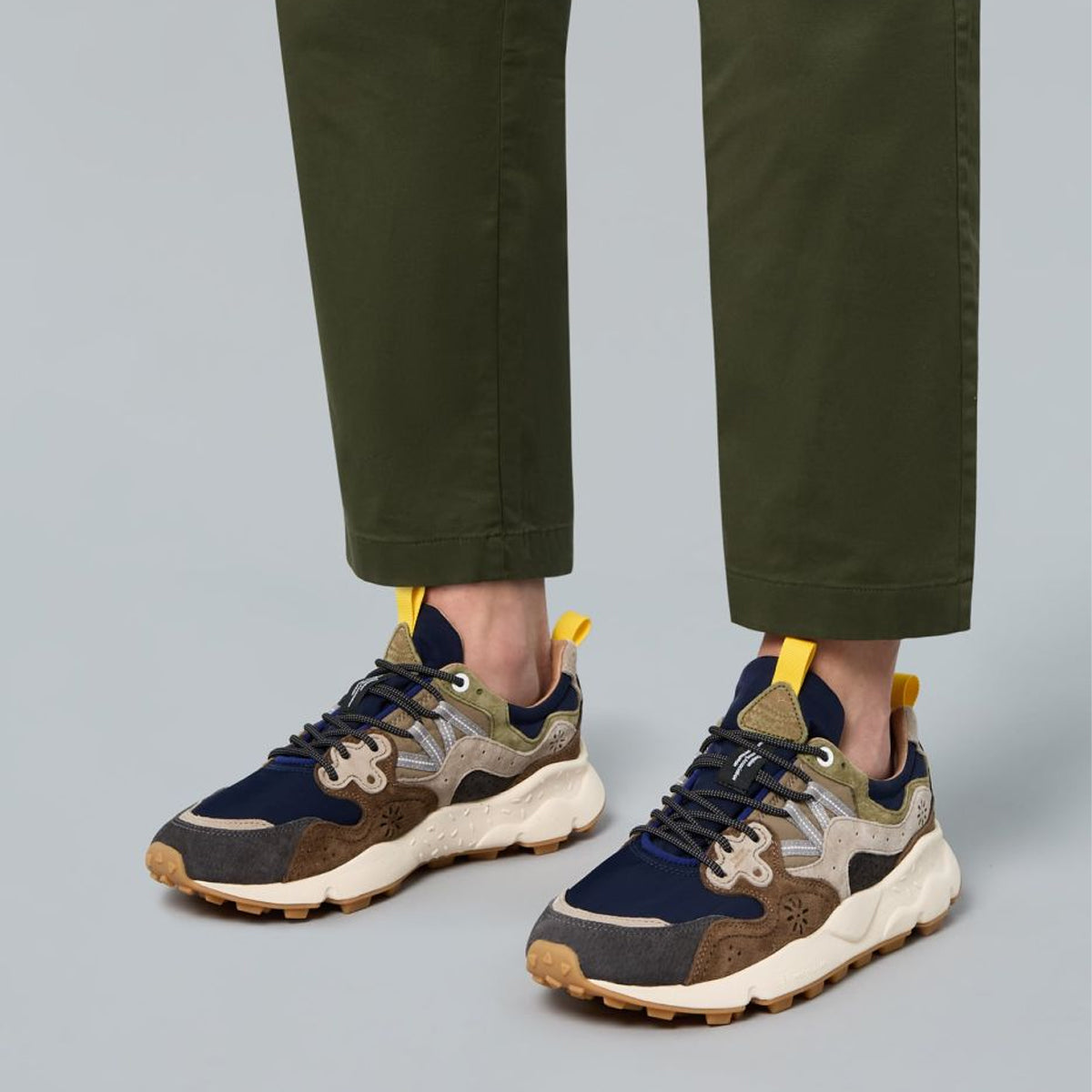 Sneakers Uomo Yamano 3 Grey Blue