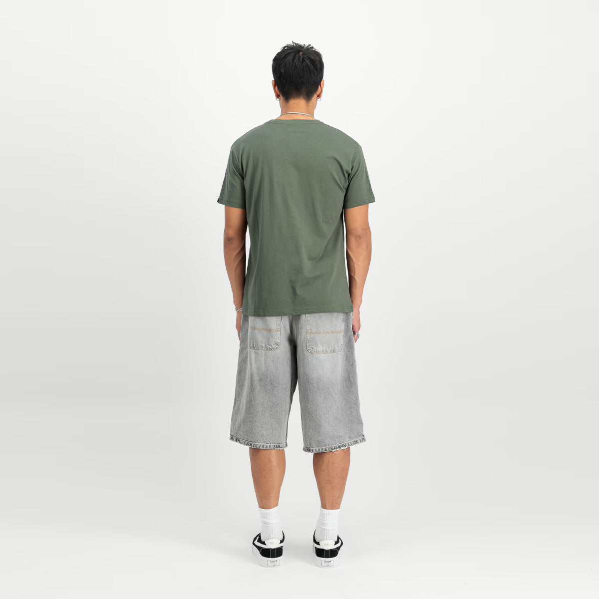 T-Shirt Basic T Small Logo Dark Olive