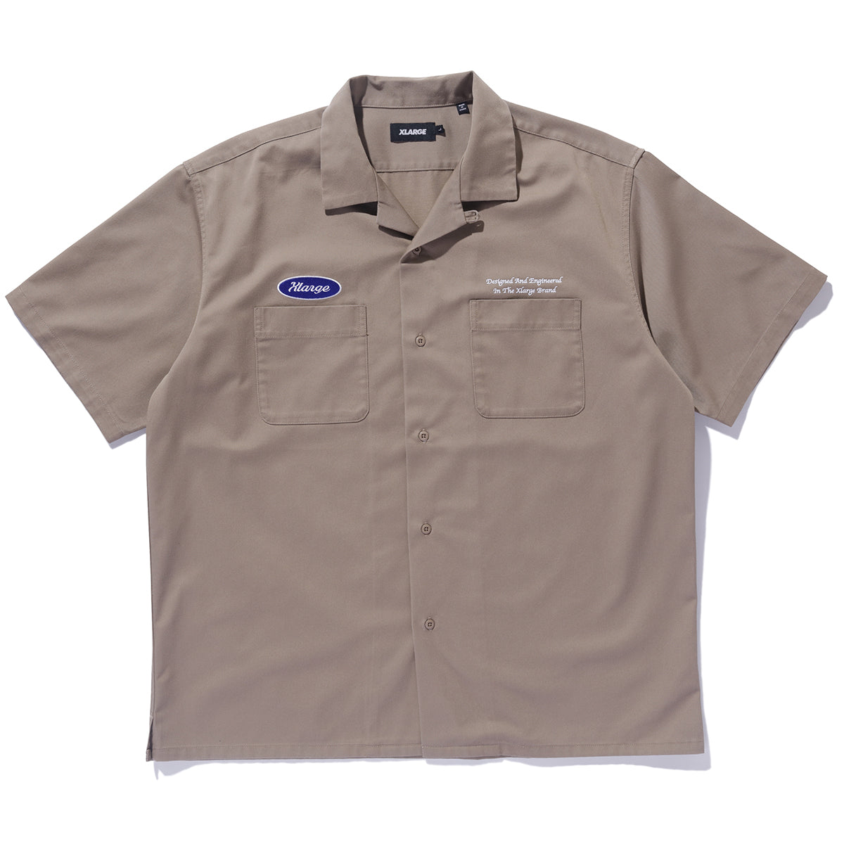 Camicia Embroidered Beige
