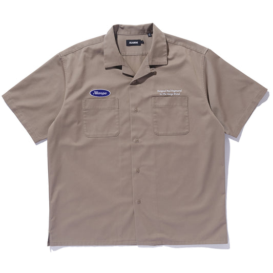 Camicia Embroidered Beige