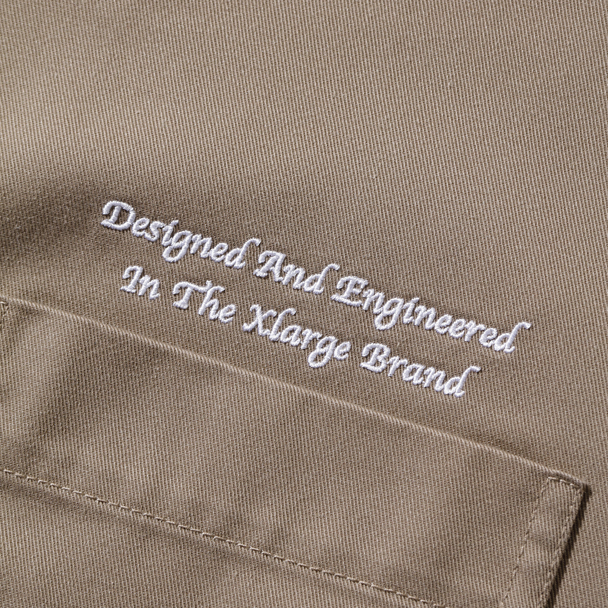 Camicia Embroidered Beige