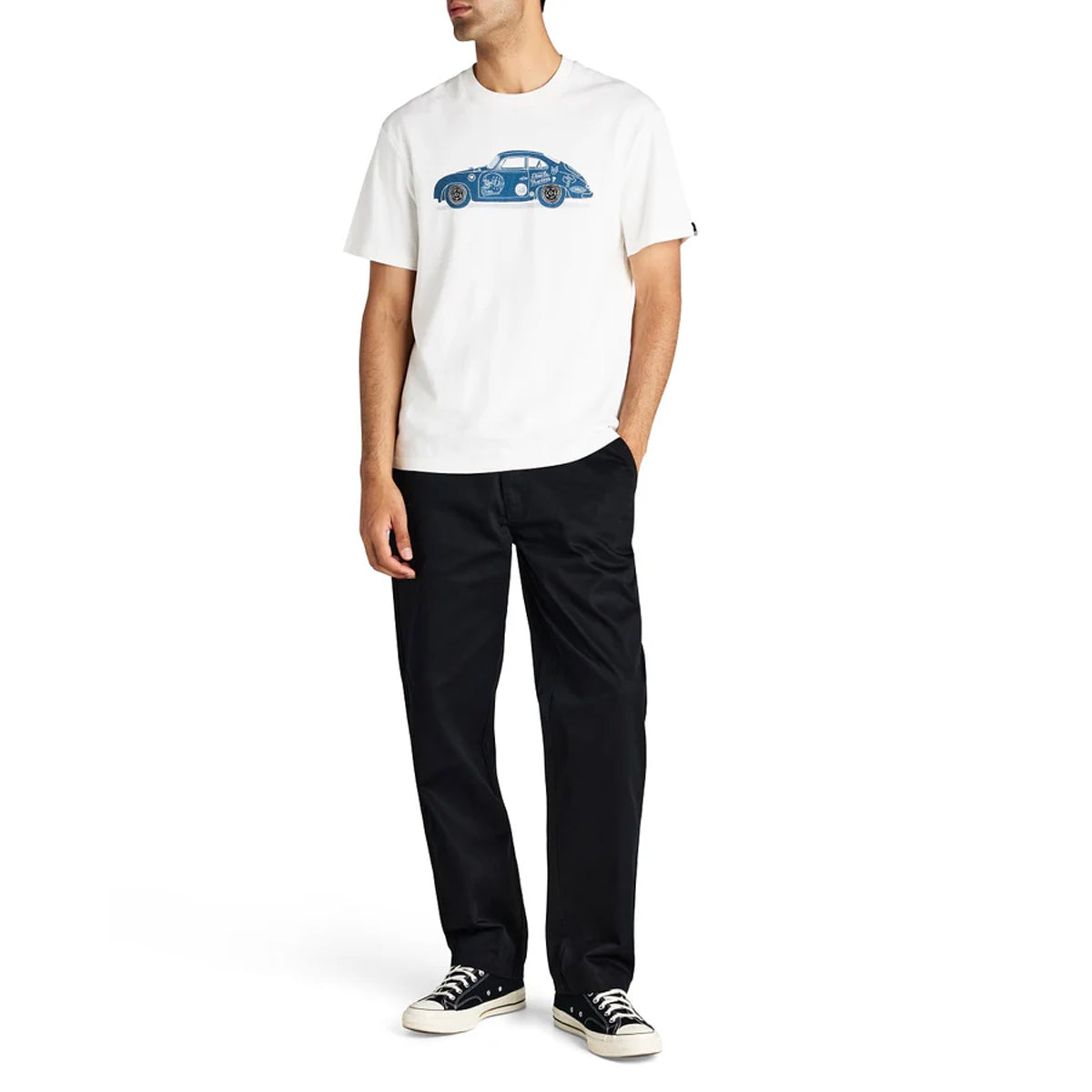 T-Shirt 356 Porsche White
