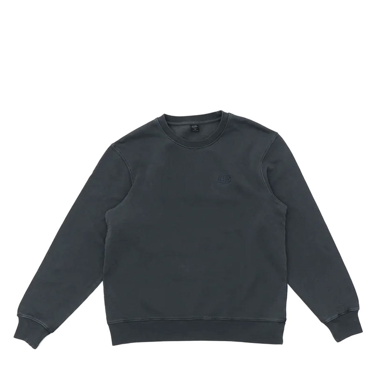 Felpa Shield Garment Dyed Crew Antracite