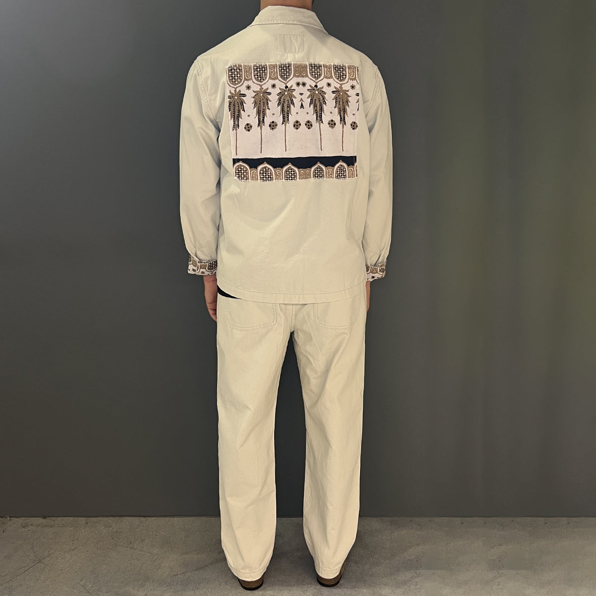 Pantaloni Canvas Essential Off White