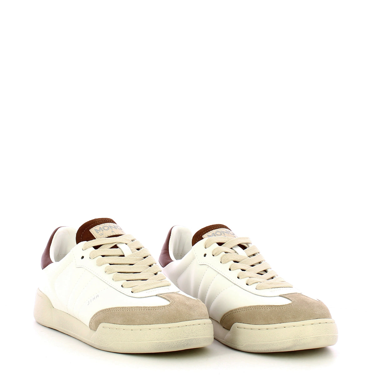 Sneakers Jiha Bianco Tan