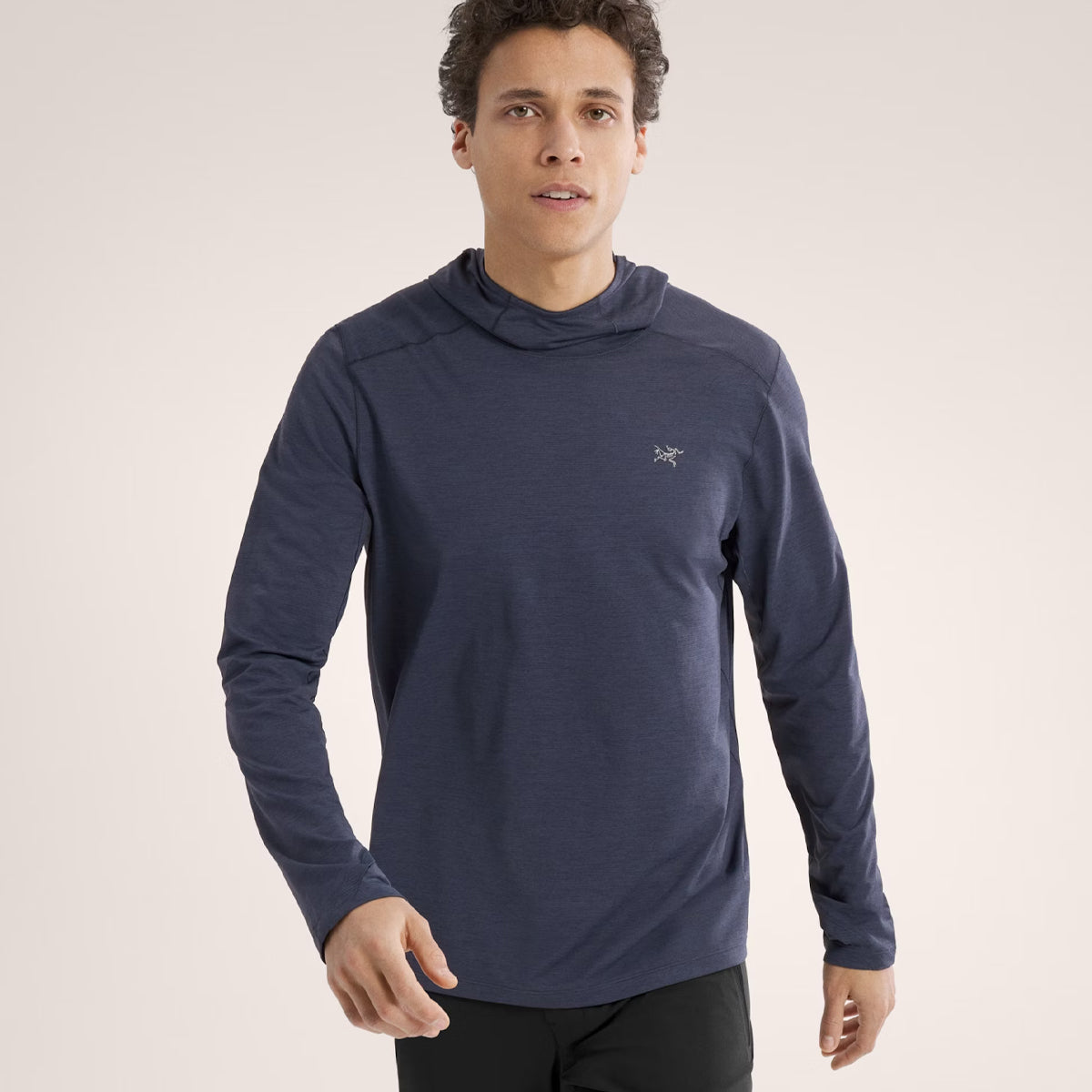 Felpa con cappuccio Cormac Sapphire Heat