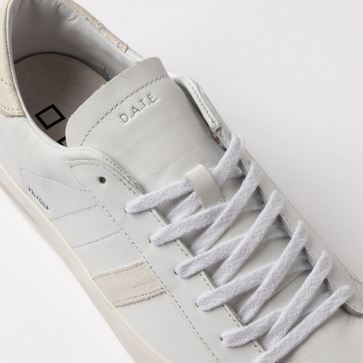 Sneakers Hill Low Calf White Milk
