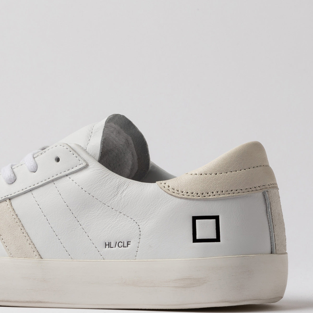 Sneakers Hill Low Calf White Milk