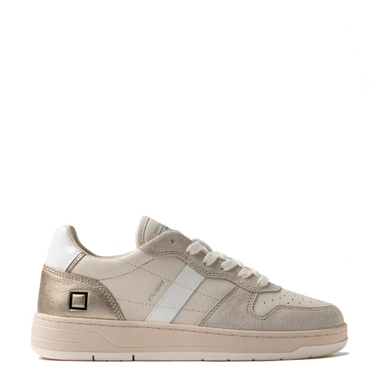 Sneakers Court Shiny White Platinum