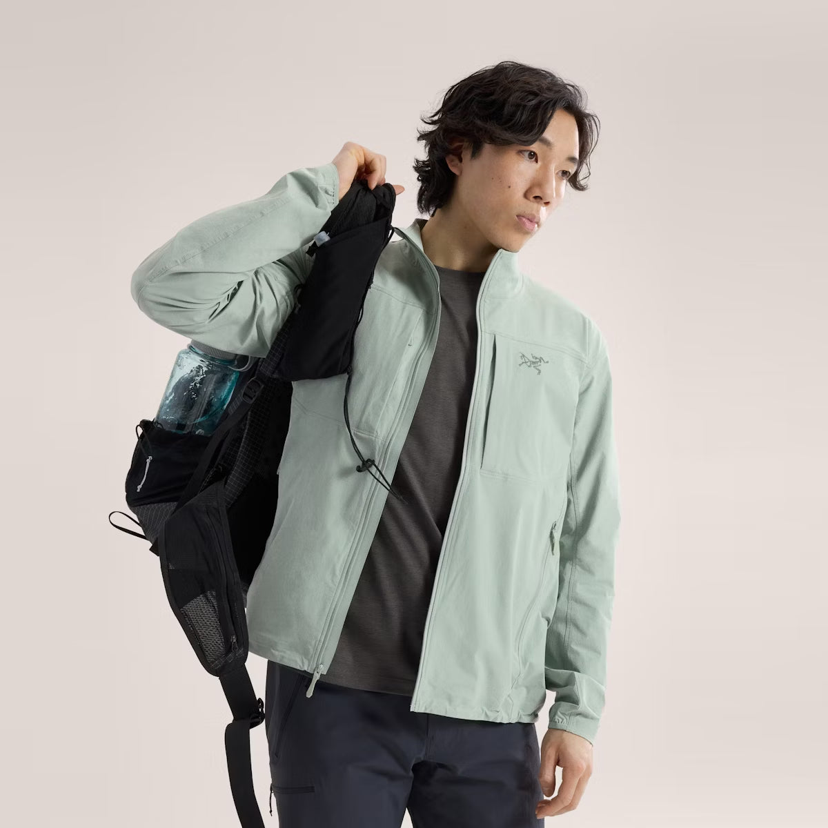 Giacca Gamma Light Stone Green