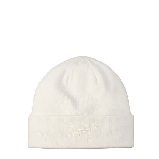 Berretto Embroidered Bird Toque Arctic Silk