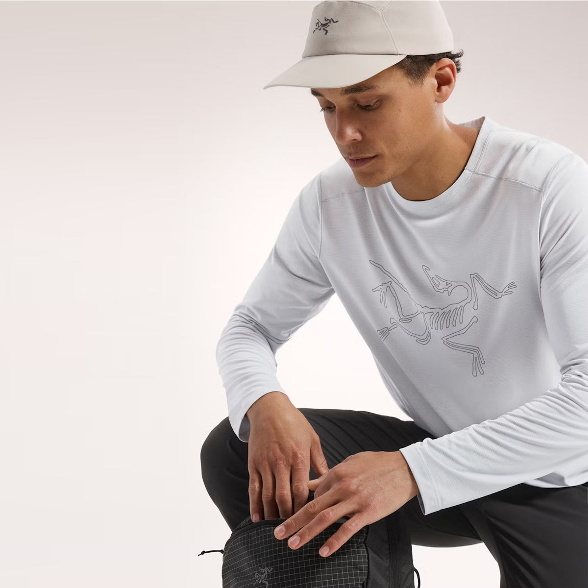 Maglia Cormac Logo Solitude Heather Void