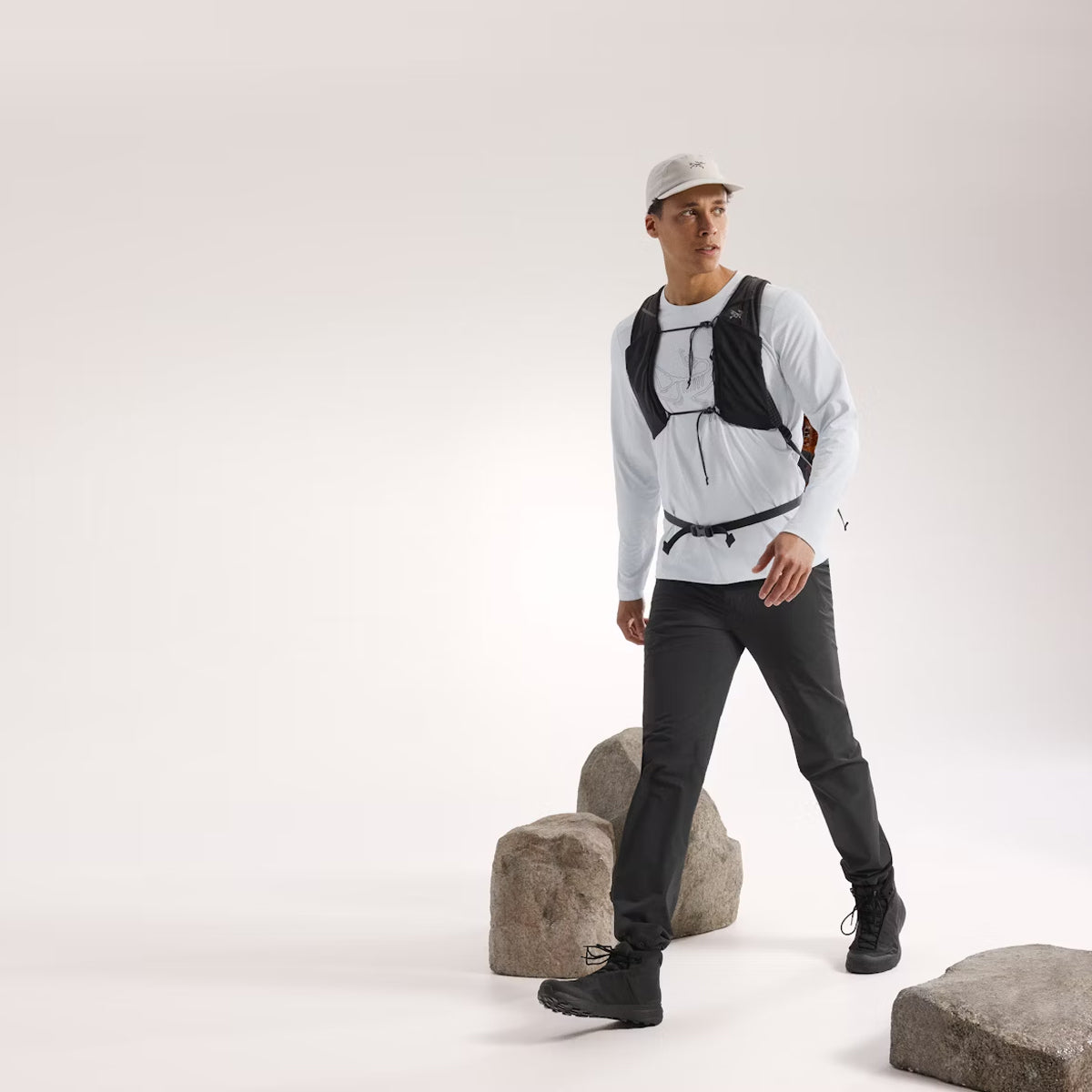 Maglia Cormac Logo Solitude Heather Void