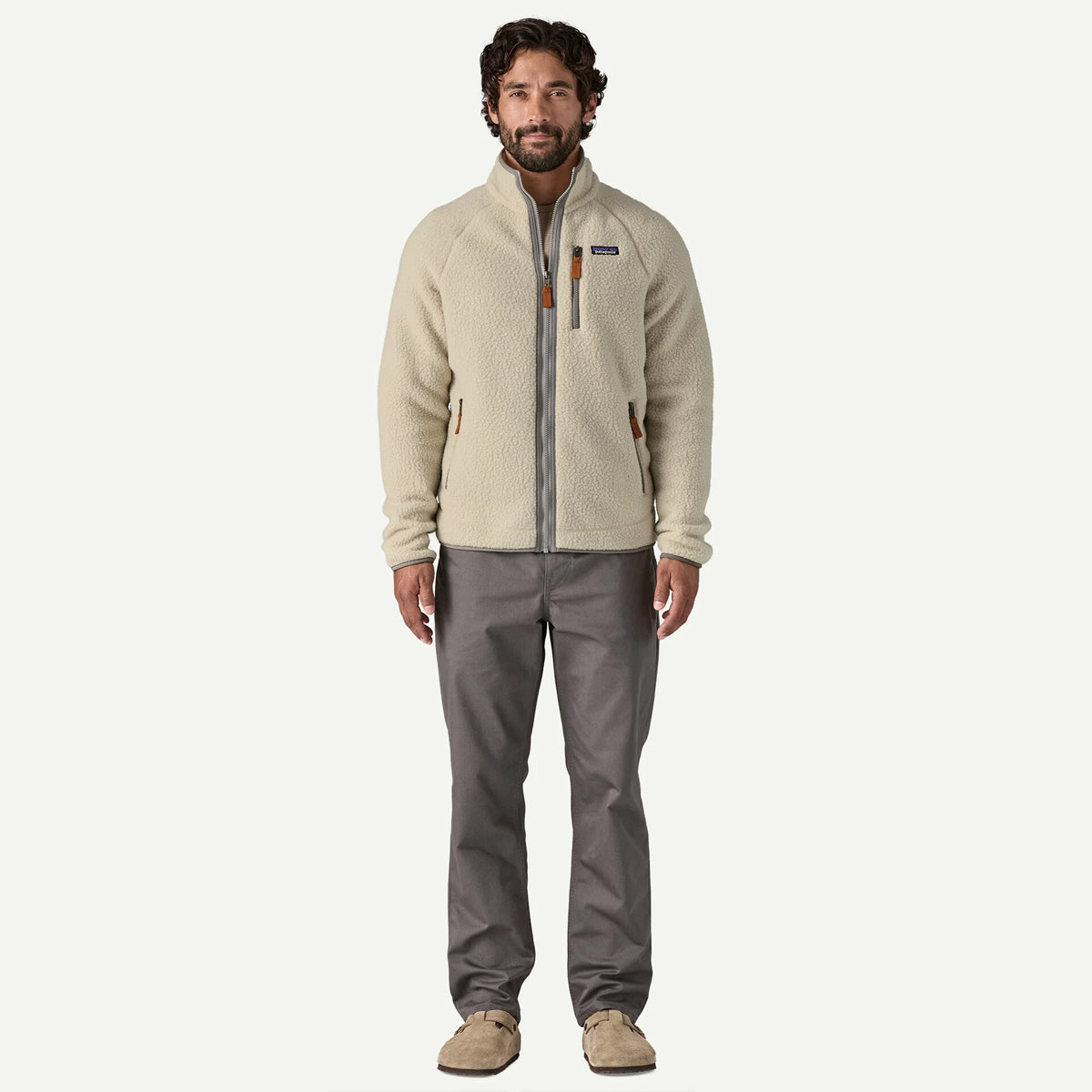Giacca in pile Retro Fleece Old Growth Green