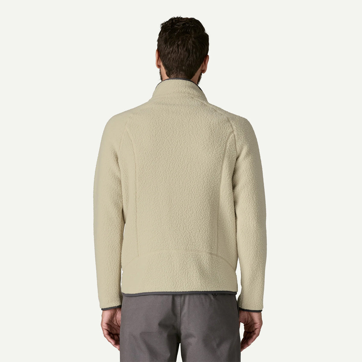 Giacca in pile Retro Fleece Pelican Smolder Blue