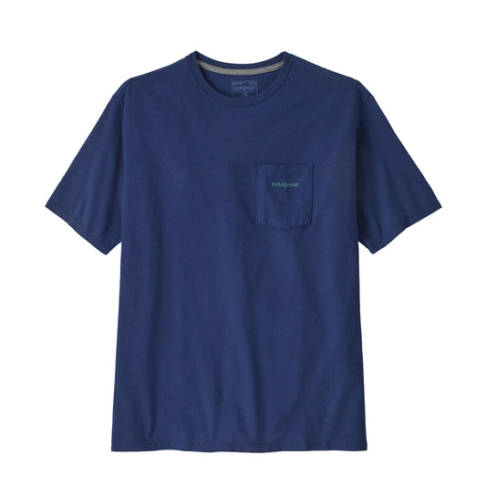 T-Shirt Boardshirt Logo Pocket Responsibili-Tee® Clement Blue