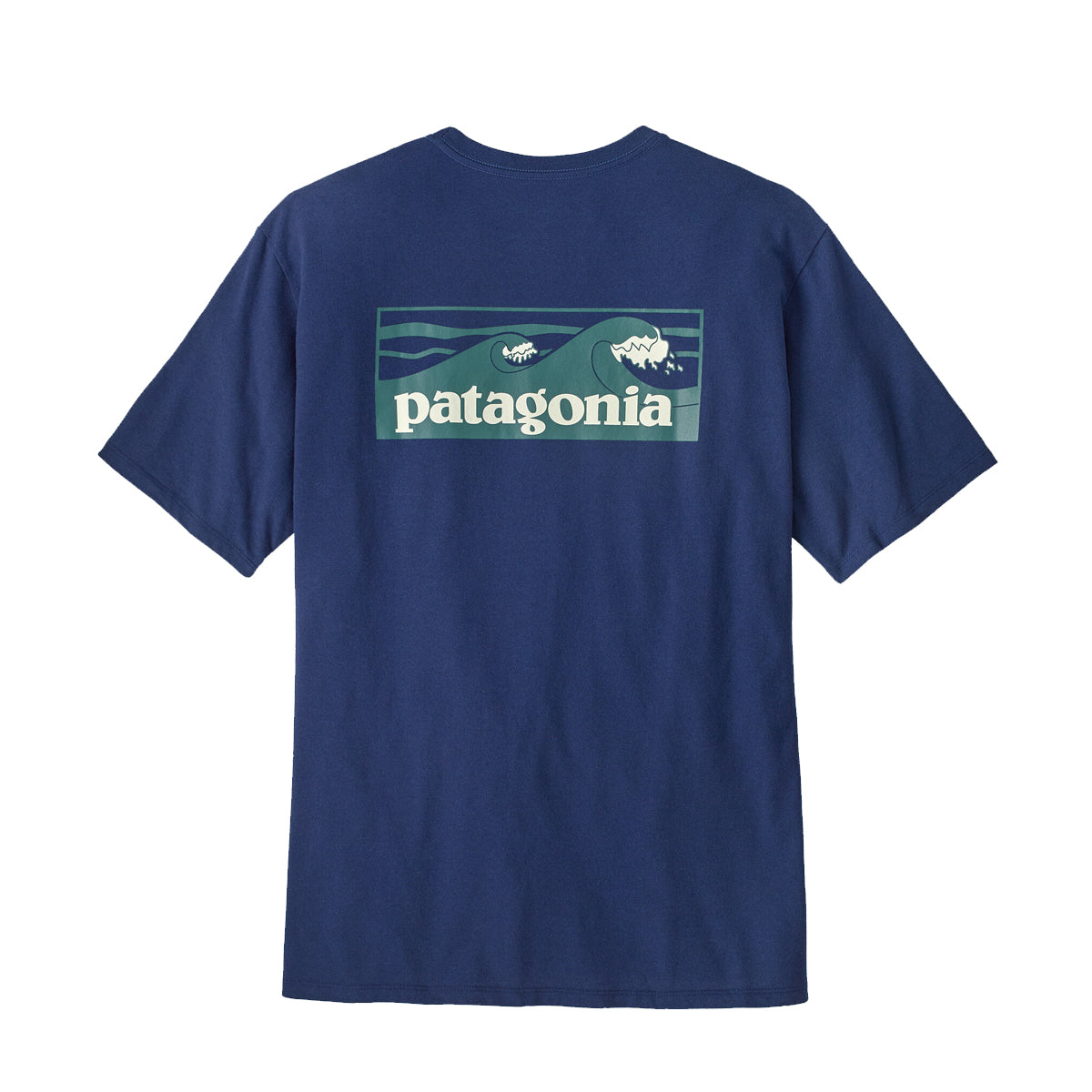 T-Shirt Boardshirt Logo Pocket Responsibili-Tee® Clement Blue