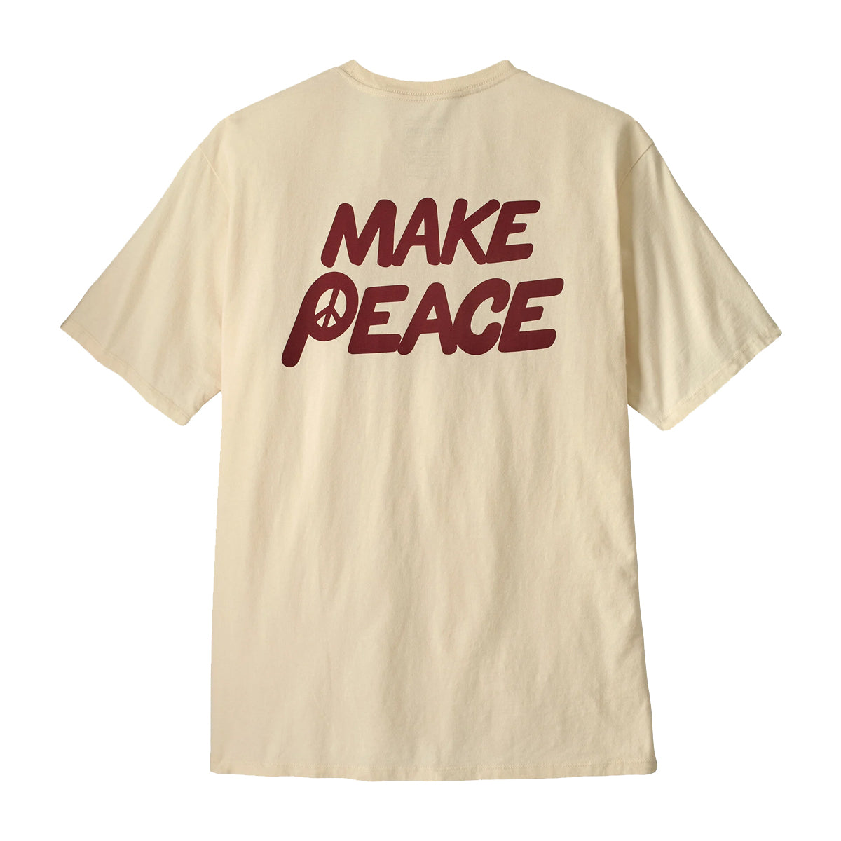 T-Shirt Balance Peace Seeds: Undyed Natural