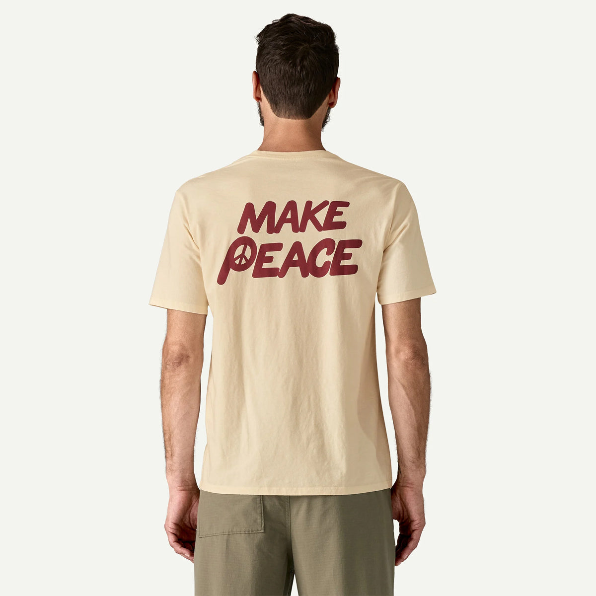 T-Shirt Balance Peace Seeds: Undyed Natural