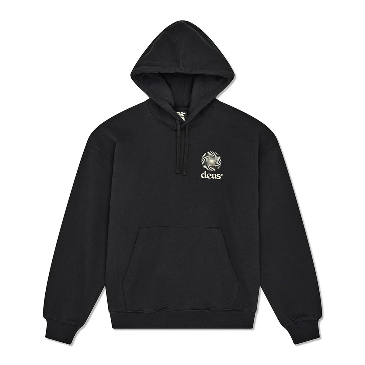 Felpa Fleece Strata Hoodie Black