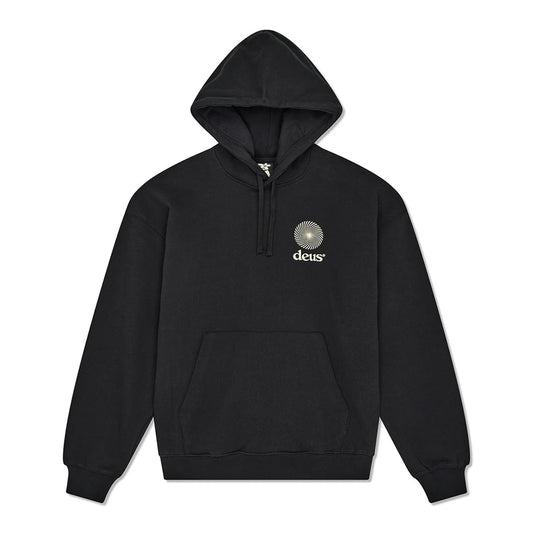 Felpa Fleece Strata Hoodie Black