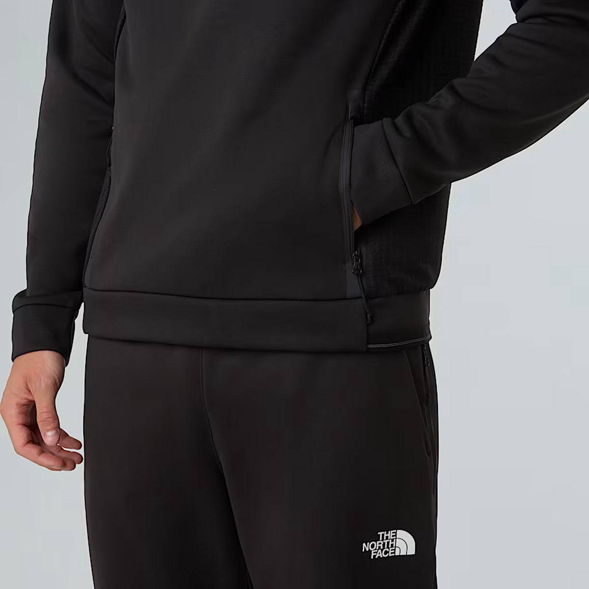 Felpa in pile Mountain Athletics TNF Black