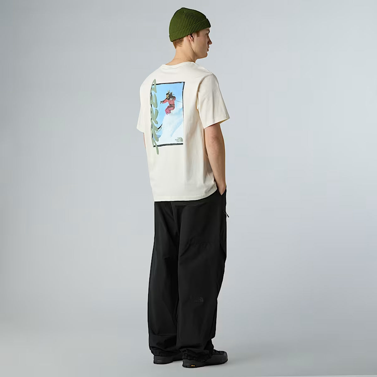 T-Shirt NSE Slopes Relaxed White Dune