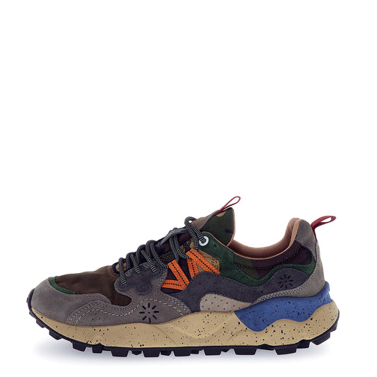 Sneakers Uomo Yamano 3 Dark Grey Anthracite Black