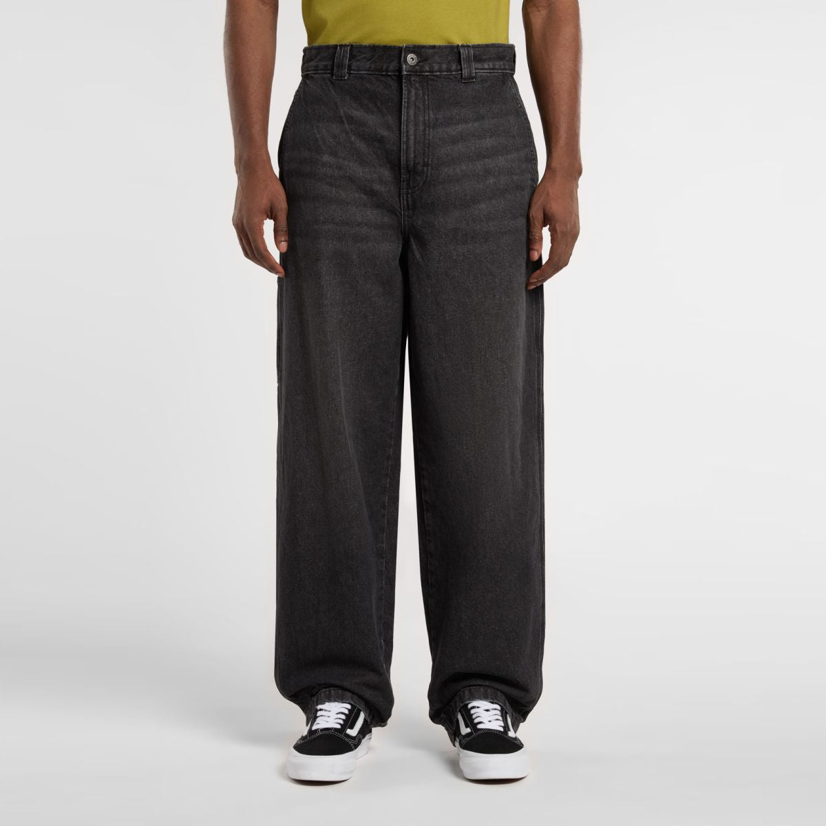 Jeans Madison Loose Black Wash Faded