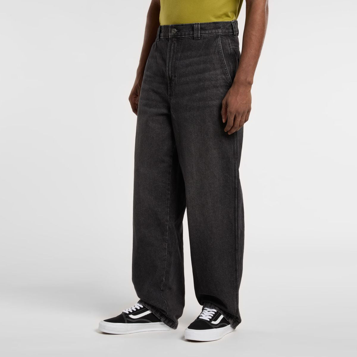 Jeans Madison Loose Black Wash Faded