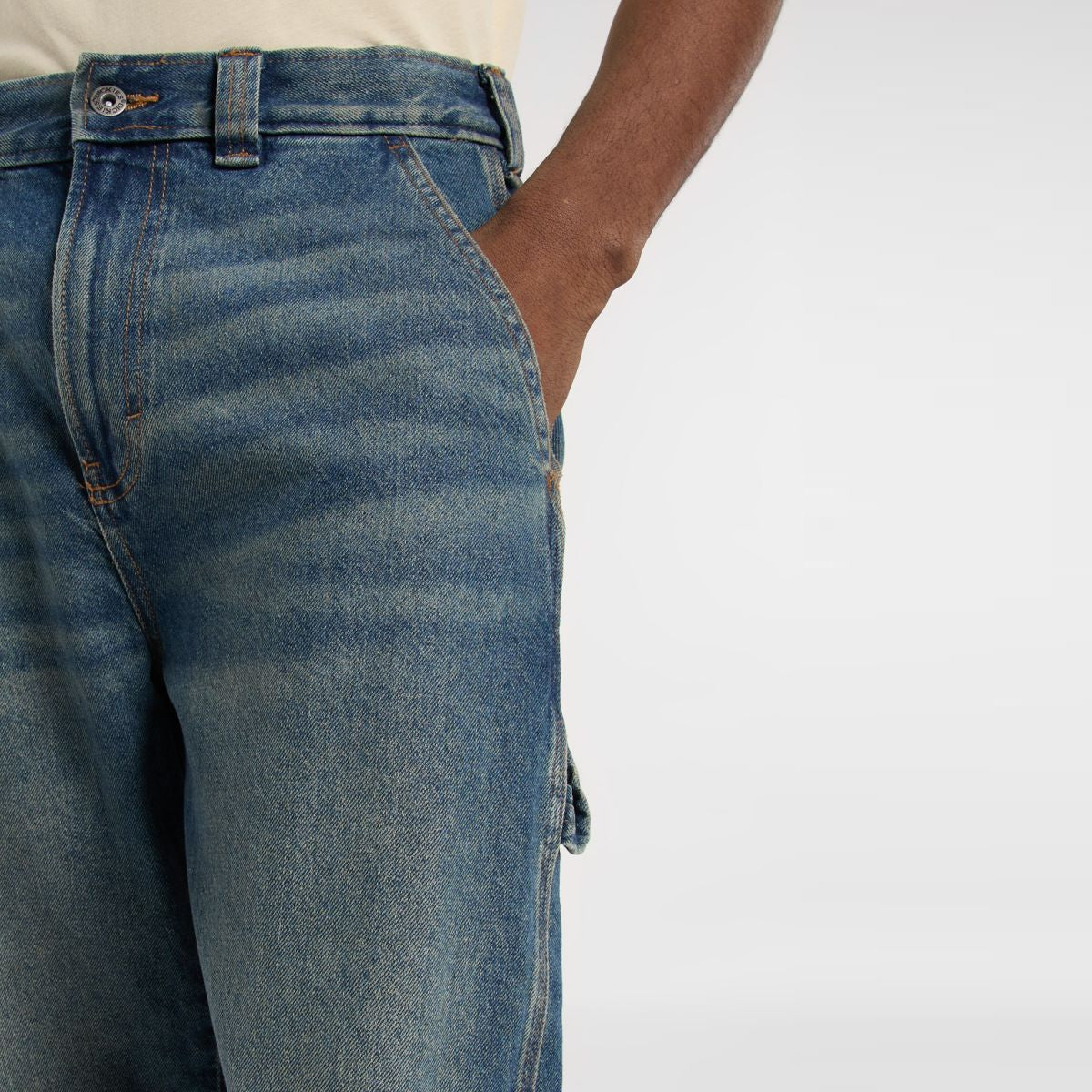 Jeans Stevensville Carpenter Khaki Tinted Blue