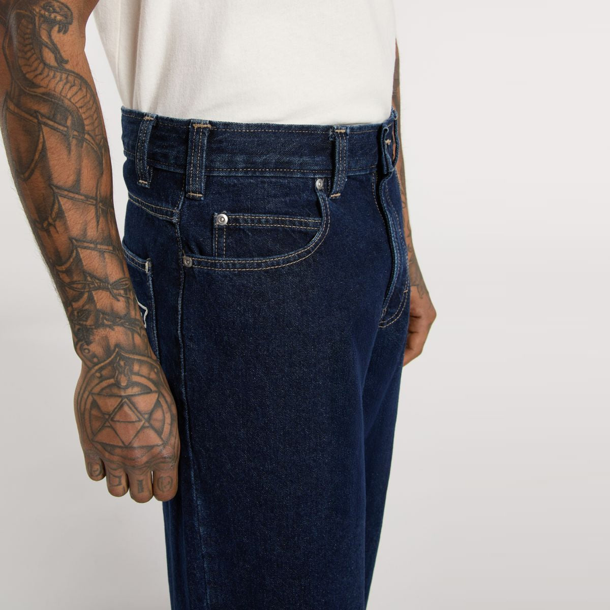 Jeans Hilham Extra Loose Dark Indigo