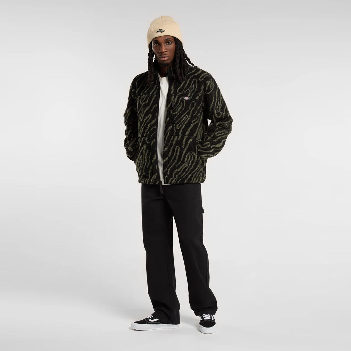 Pile Mount Hope Printed Black