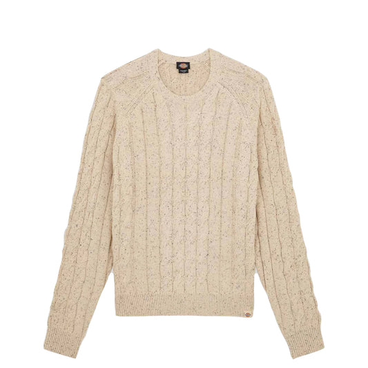 Maglione Vanleer Cable Wood Ash