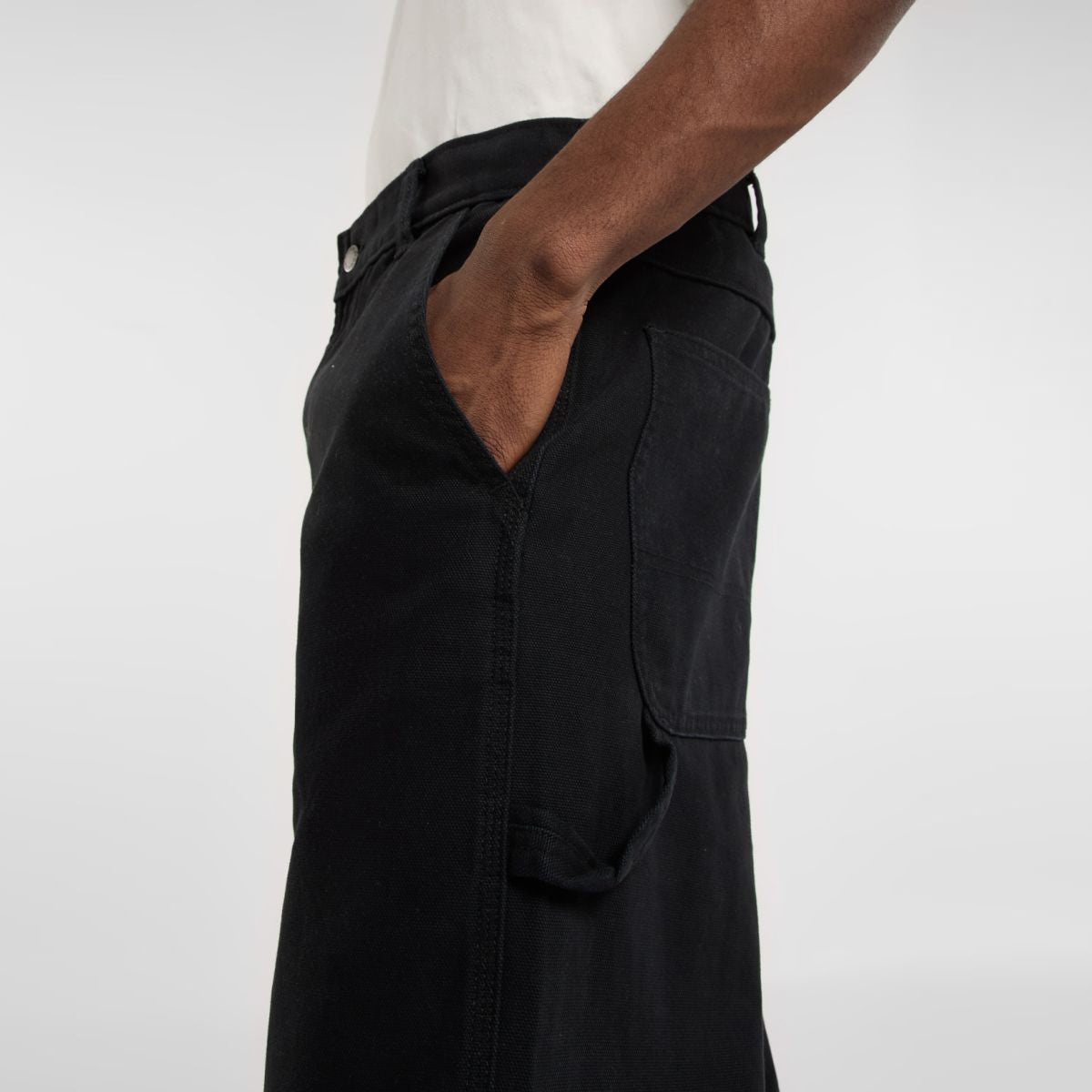 Pantaloni Canvas Carpenter Black
