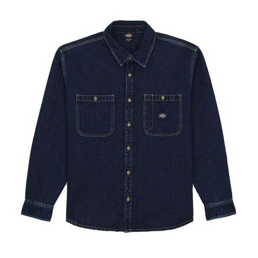 Camicia in jeans Mechanic Dark Indigo