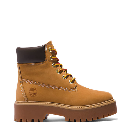 Stivale Donna Premium con Plateau Stone Street 6-Inch Wheat