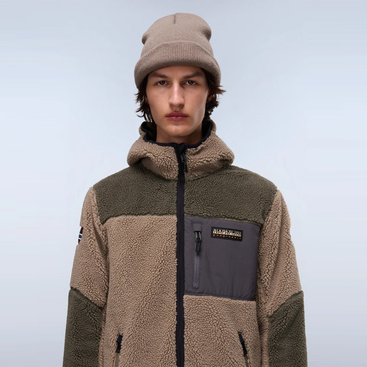 Felpa in pile Yupik Medium Beige