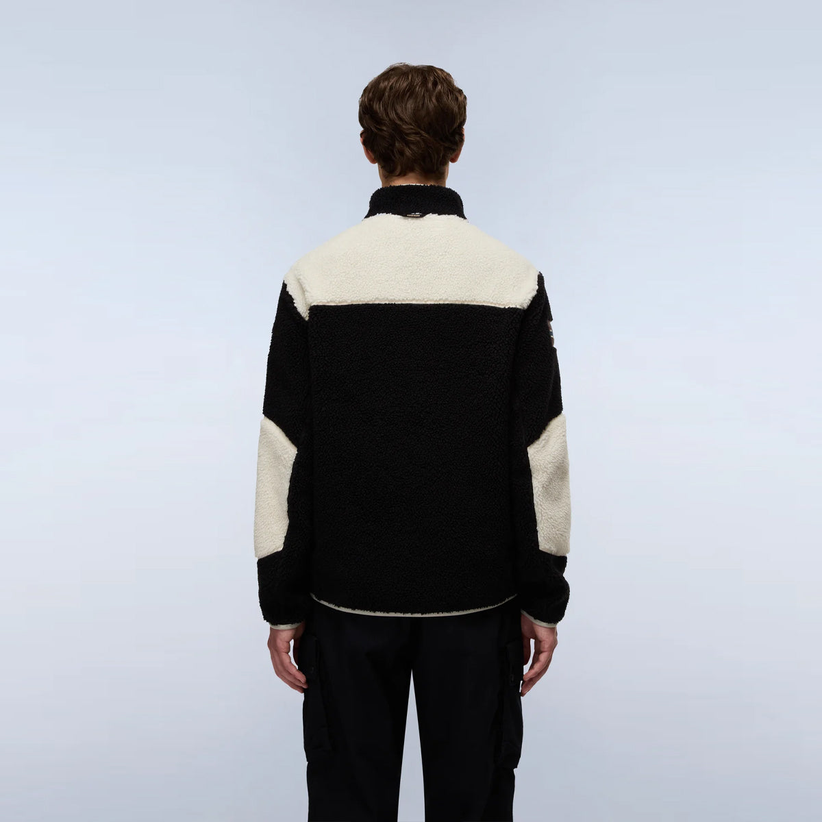 Felpa in pile Yupik Multicolour Black