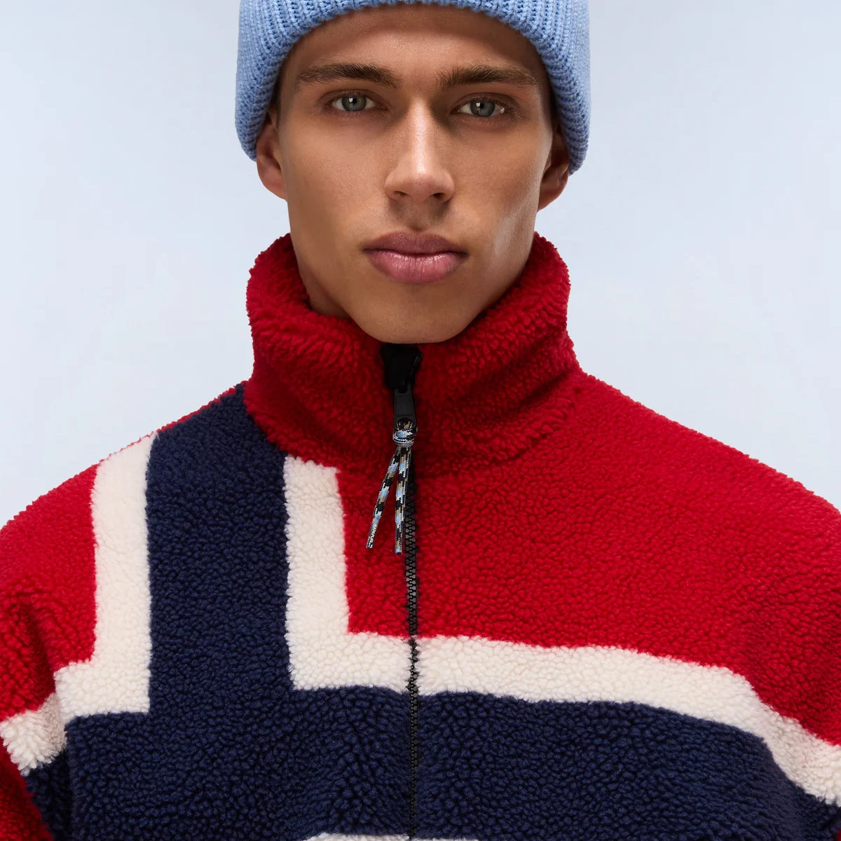 Felpa in pile Fiemme Medium Red