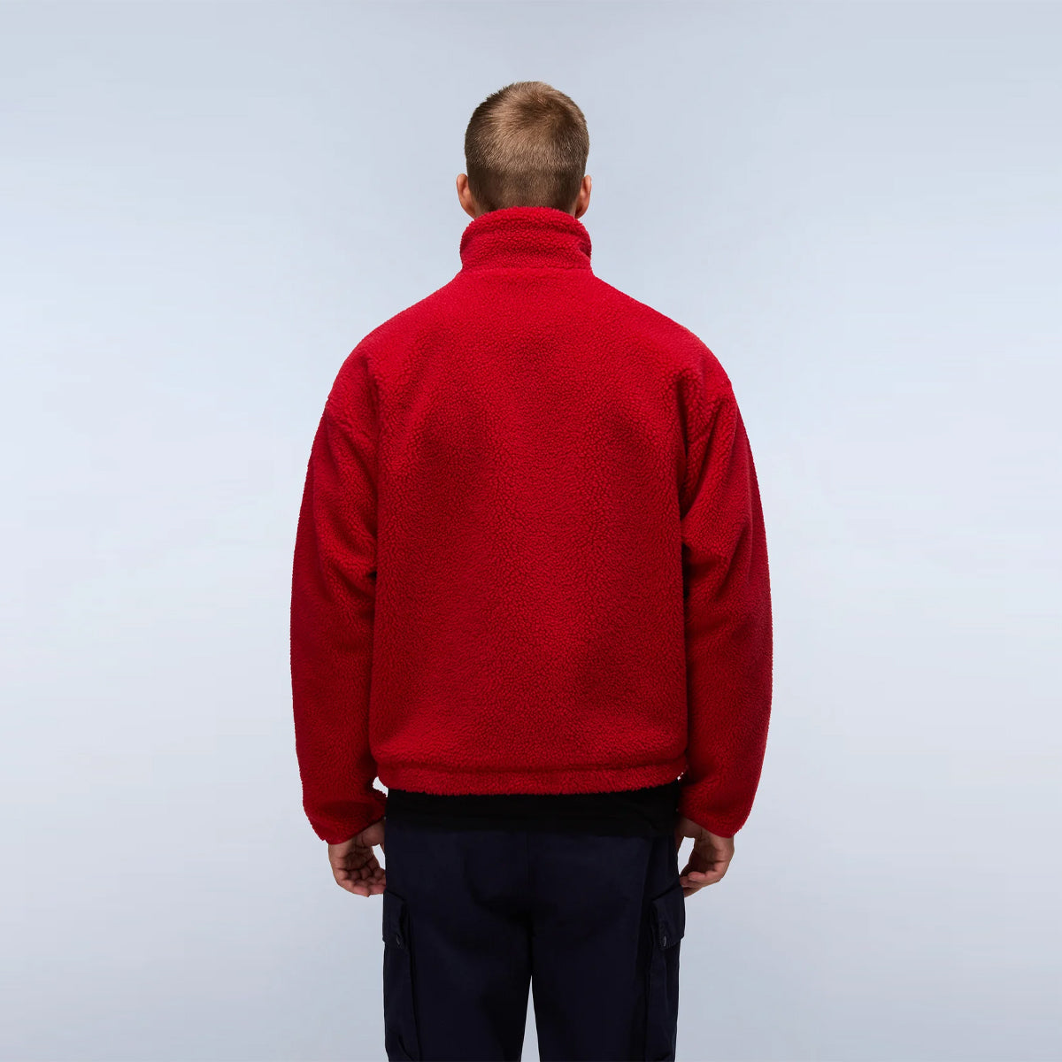 Felpa in pile Fiemme Medium Red