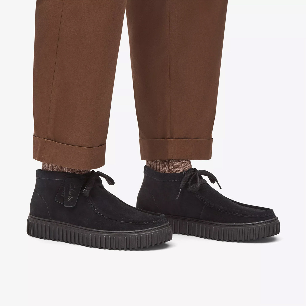 Stivaletto Torhill Hi Black Suede