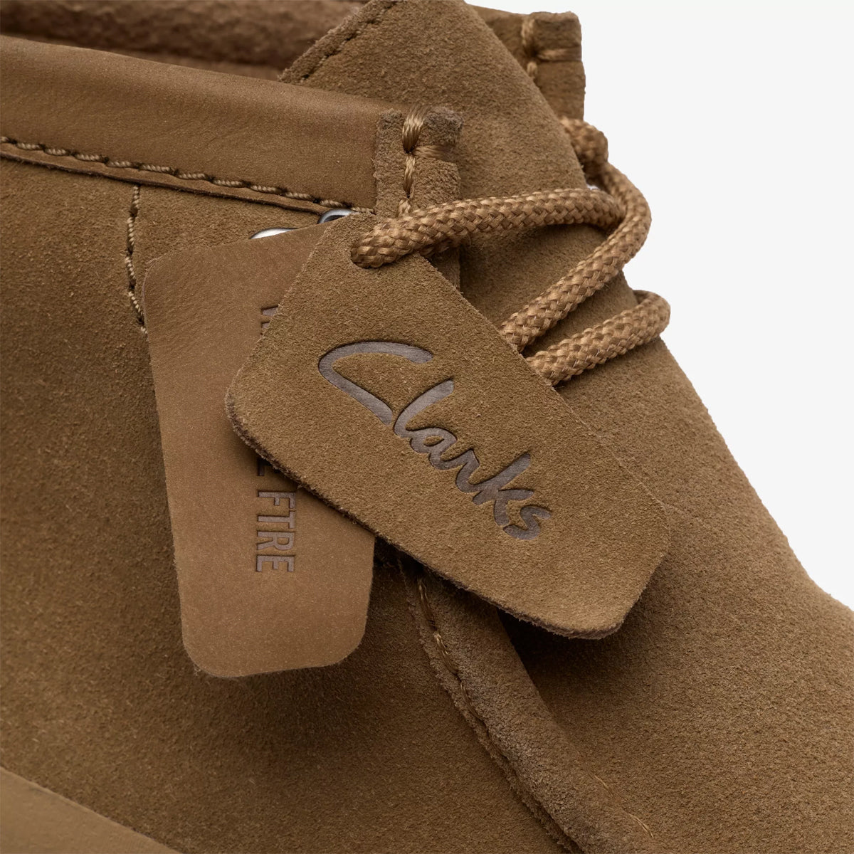 Stivaletto Wallabee FTR2 Hi Dark Sand Suede