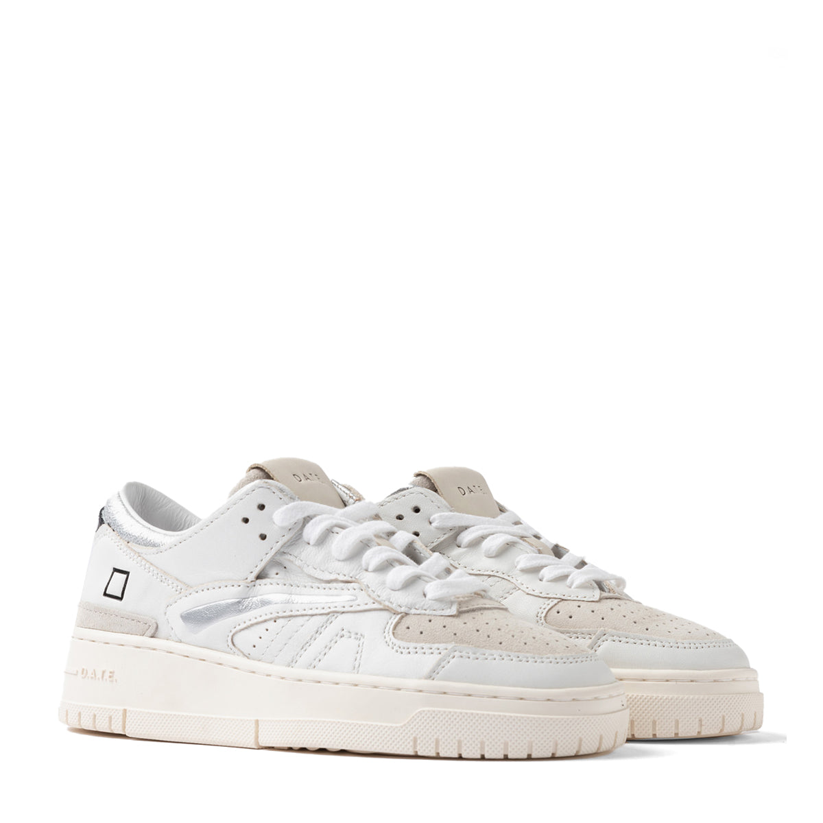 Sneakers Torneo Shiny White Silver