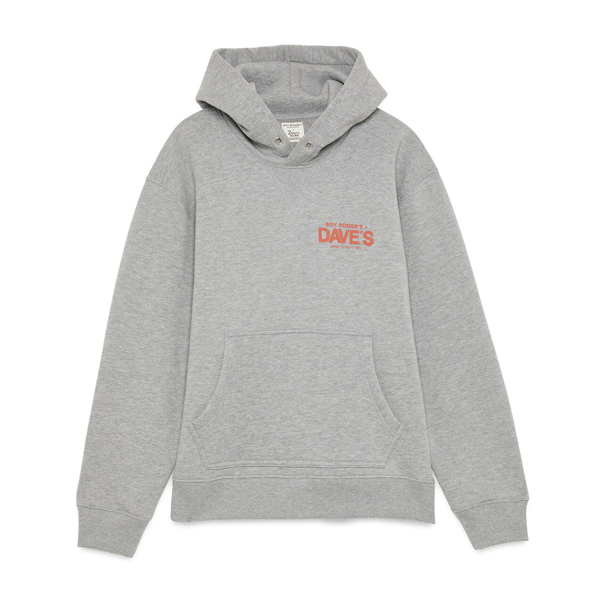 Felpa con cappuccio x Dave's Vintage Store Grey Melange