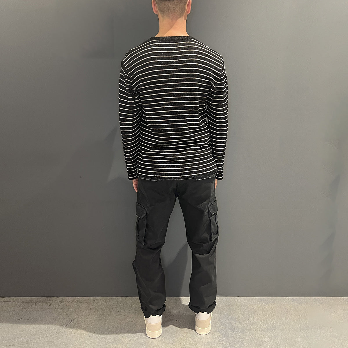 Pantaloni Curtis Cargo Over Piombo