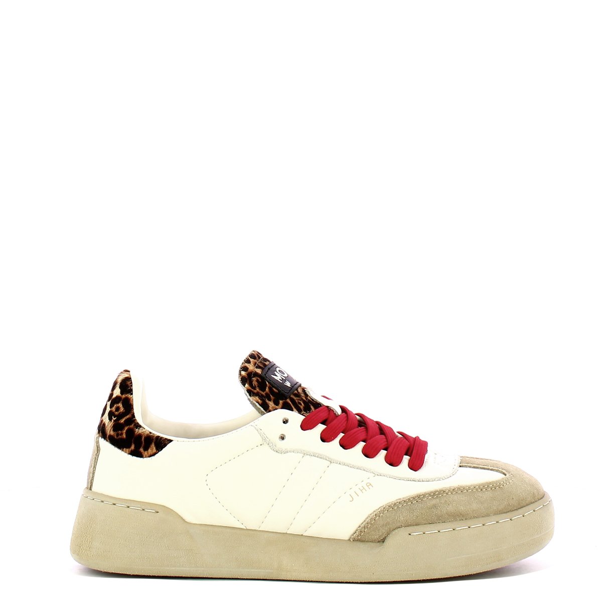 Sneakers Jiha Donna White Leopard