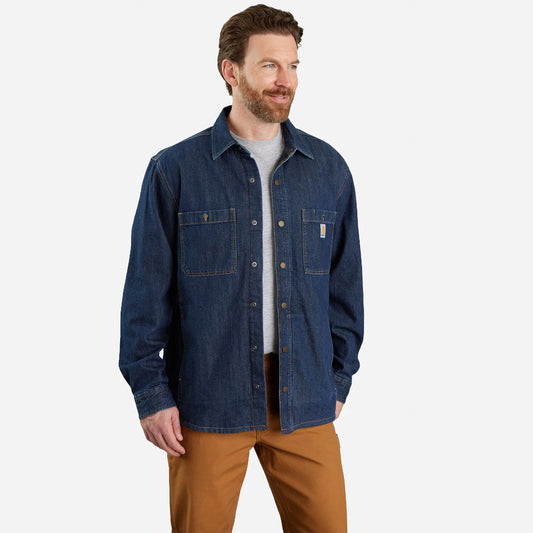 Camicia di jeans Denim Fleece Glacier