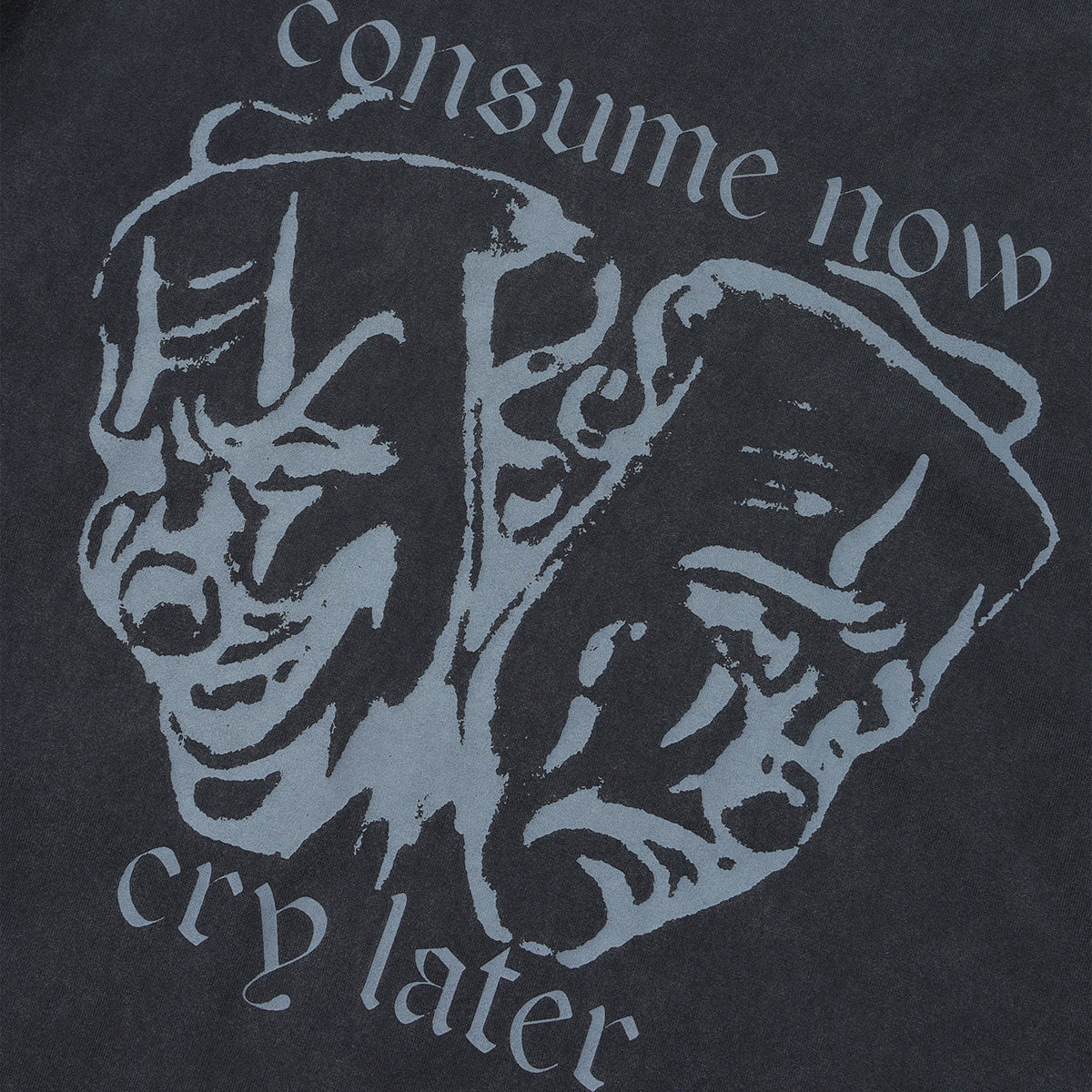 T-Shirt Consume Now Charcoal