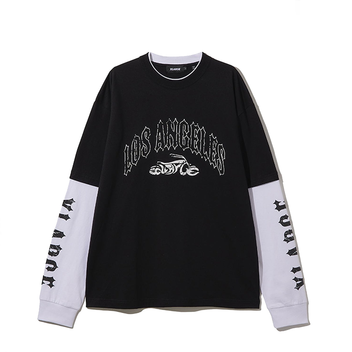 Maglia Motorcycle Layered Black